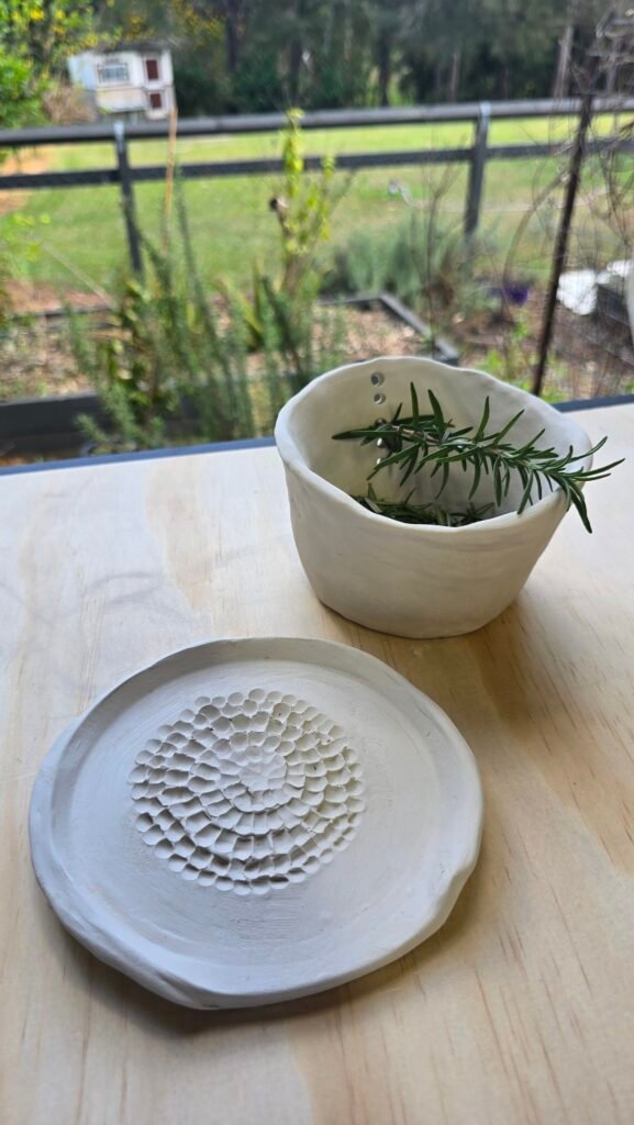 Events Hand Building - Garlic Grater and Herb Stripper