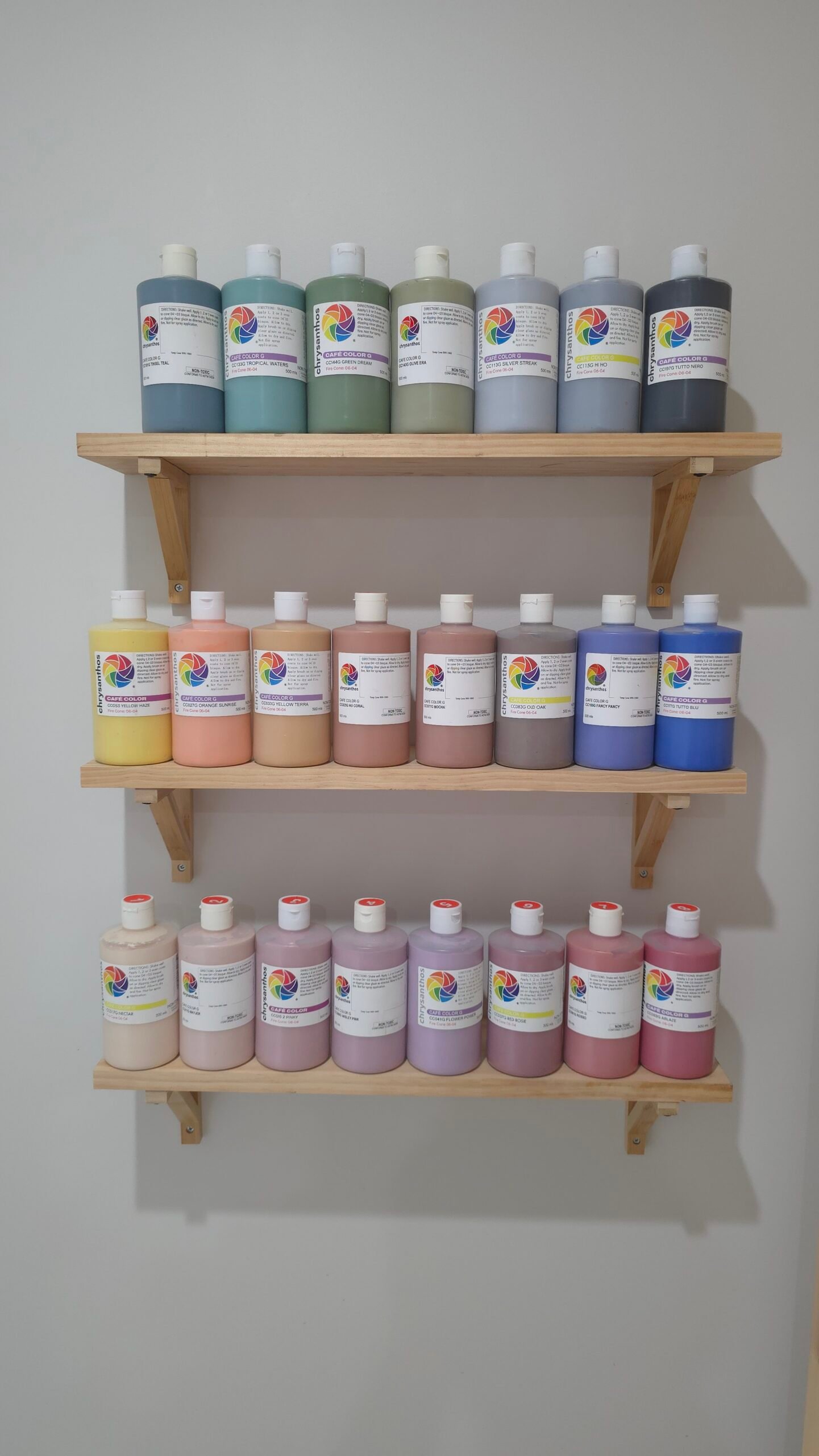 Glazing Session