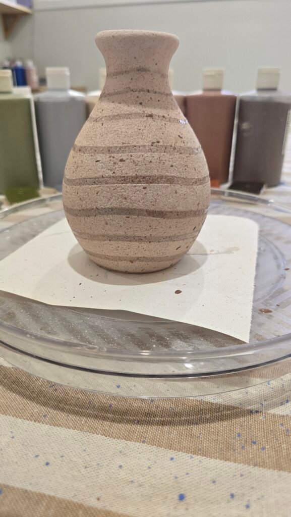 Events Paint & Sip - Travertine Vase