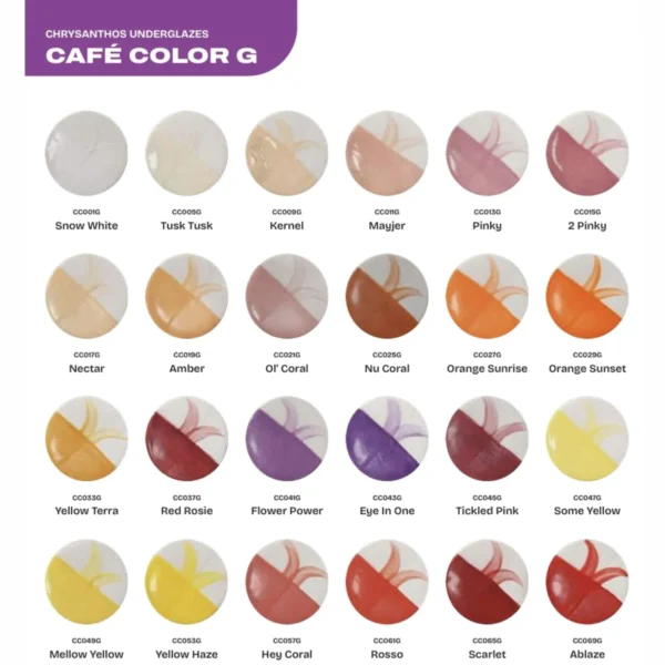 underglaze | chrysanthos café color low fire underglaze (60ml)