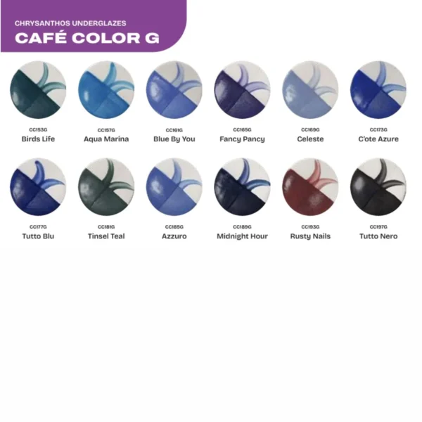 underglaze | chrysanthos café color low fire underglaze (60ml)
